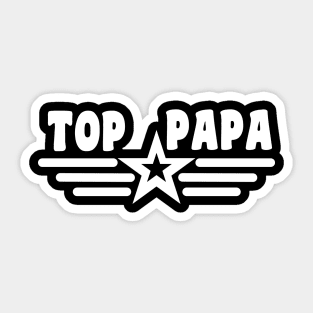 Top Dad Sticker